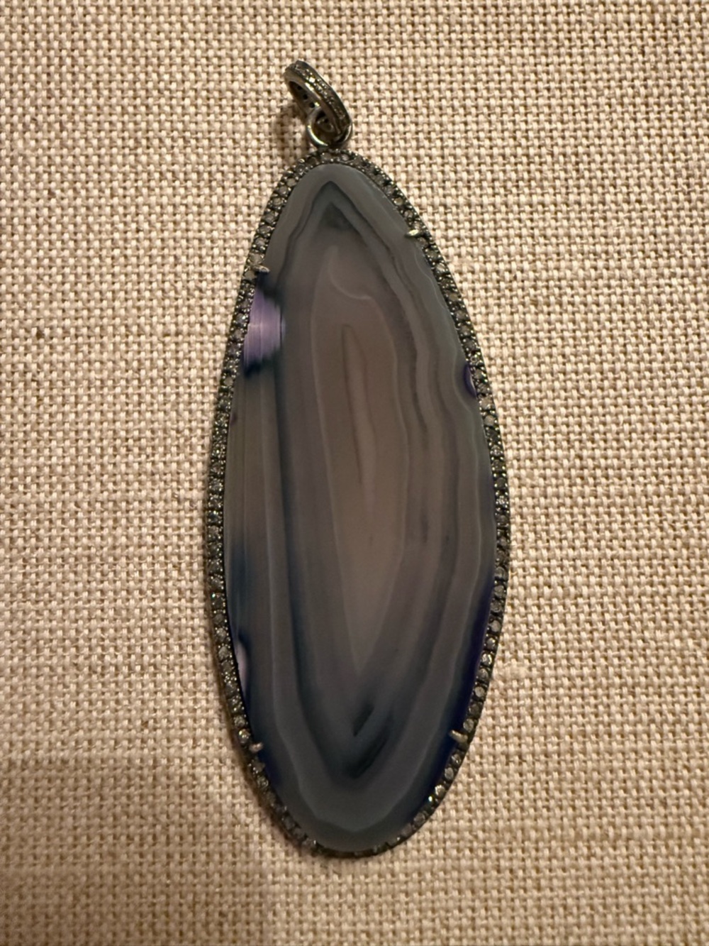 The Woods Fine Jewelry Agate Pendant - Picture 2 of 4